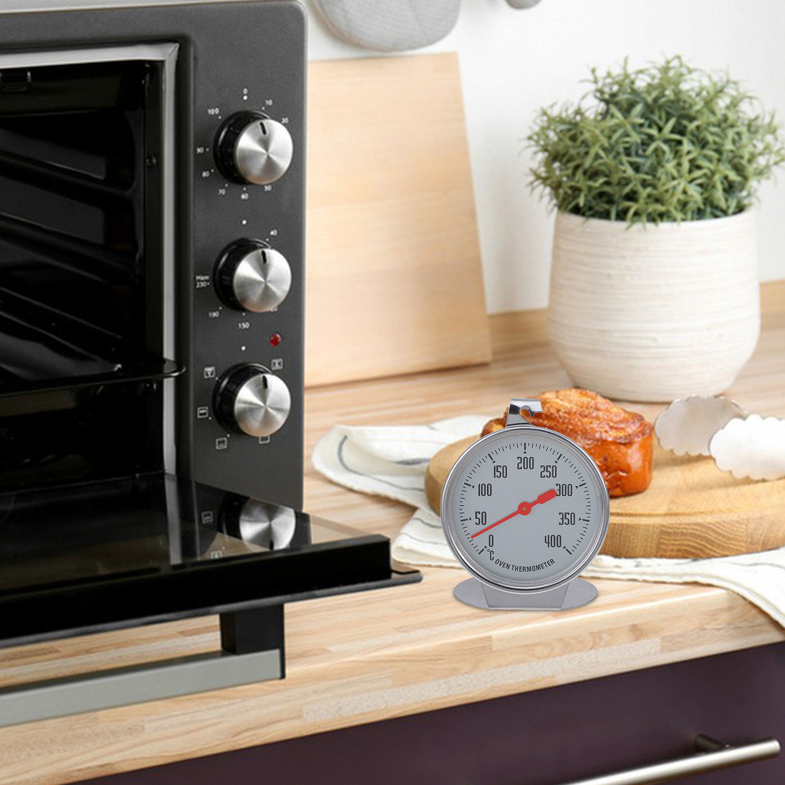 Home Cooking Reading - Oven Thermometer Large Dial Sturdy Material