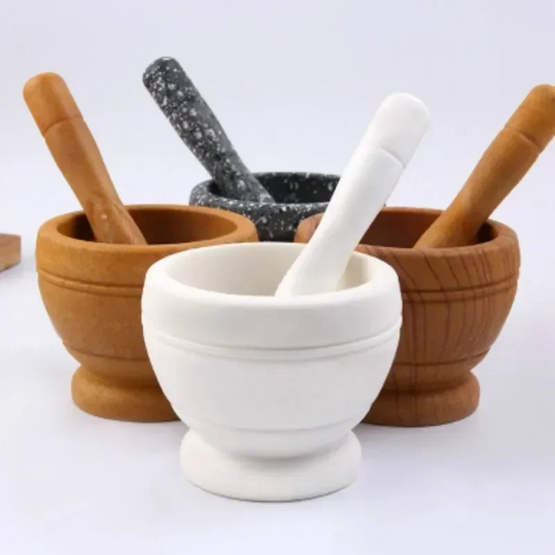 Mortar Pestle Granite - Stone Mortar Masher Multi-function Manual Household