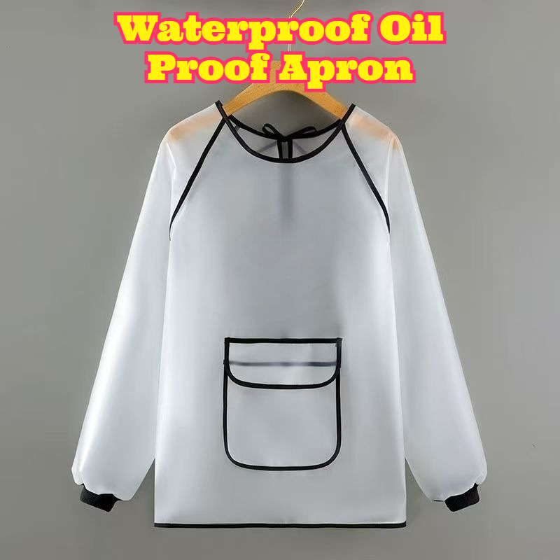 Home Cooking Service - TPU Waterproof Oil Proof Long Sleeve