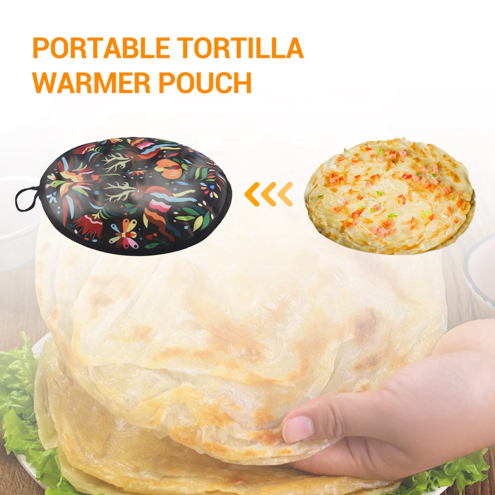 A53Q-12Inch Cloth Bag For Burr - огляд і ціна Tortilla Warmer Cloth