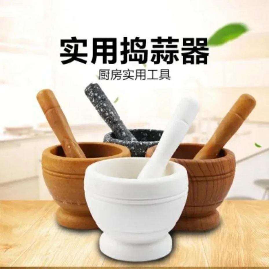 1 Pcs Stone Mortar Masher Mult - огляд і ціна Mortar Pestle Granite