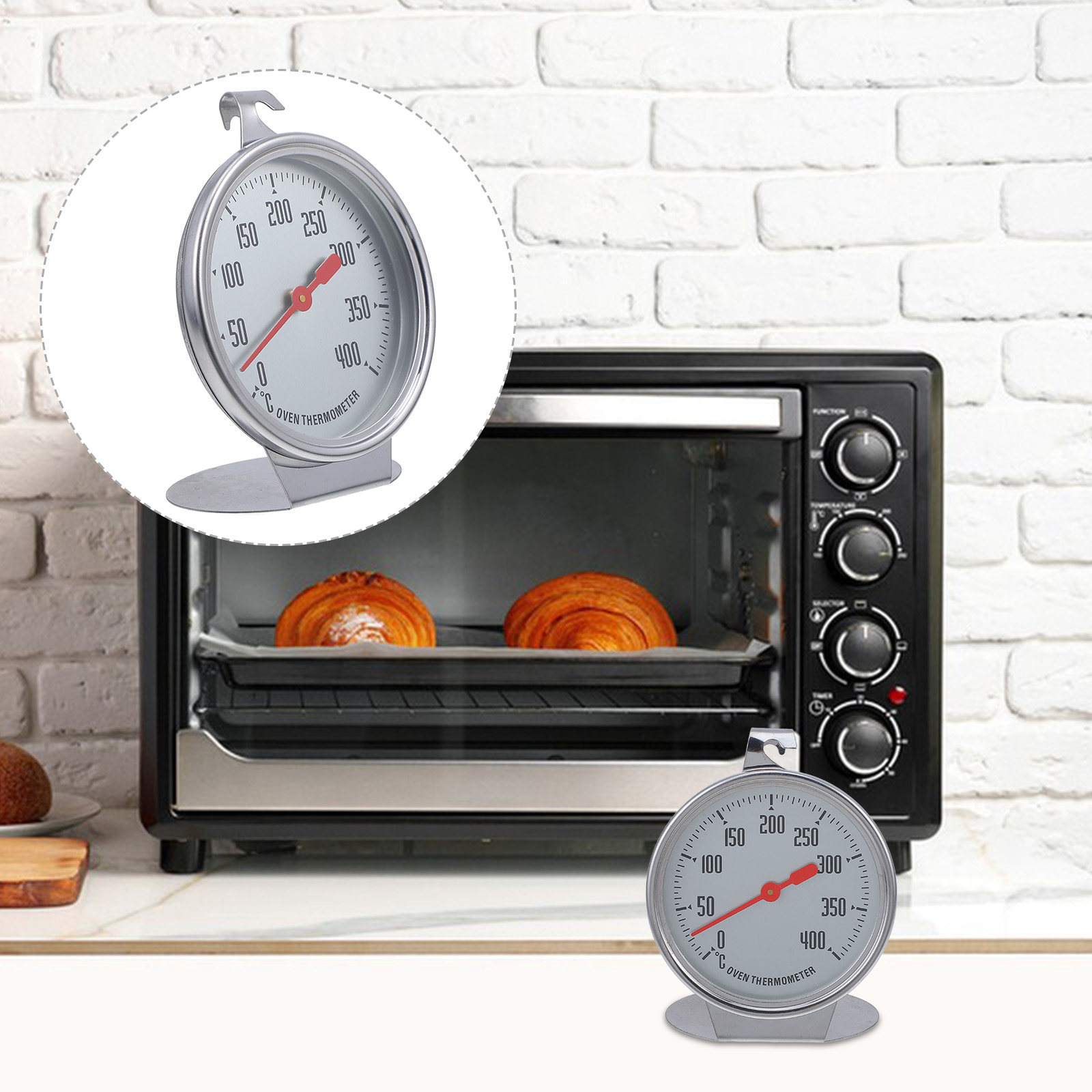 Oven Thermometer Large Dial St - огляд і ціна Home Cooking Reading