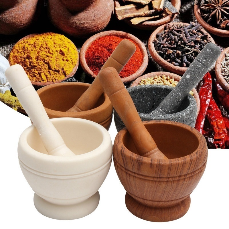 Grinder Mortar Grinding Bowl G - огляд і ціна Mortar Pestle Granite