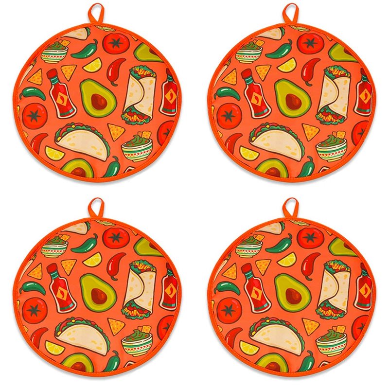 CQMF-4Pcs 12Inch Cloth Bag For - огляд і ціна Tortilla Warmer Cloth