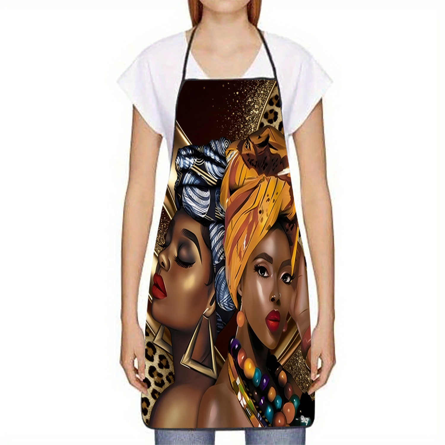 Afrocentric Women Art Apron, A - огляд і ціна Home Cooking Queen