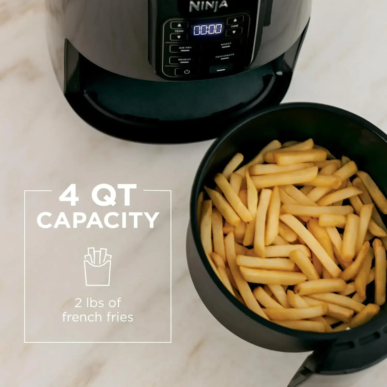 Ninja AF101 Air Fryer, 4 Qt Ca - огляд і ціна Ninja Air Fryer Af101