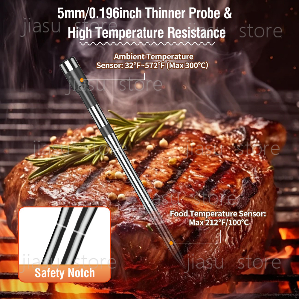 2026 Upgraded Bluetooth BBQ Th - огляд і ціна Home Cooking App