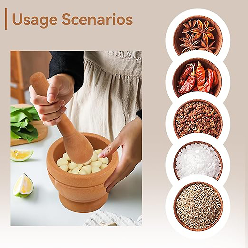 Household Grinder Pressing Gar - огляд і ціна Mortar Pestle Granite