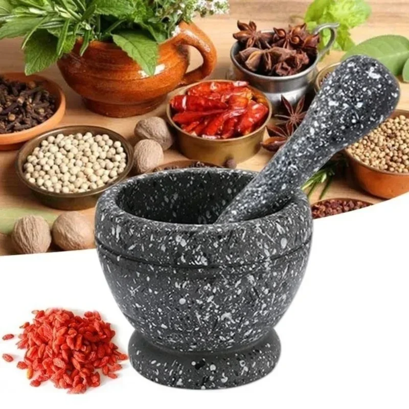 Stone Mortar Masher Multi-func - огляд і ціна Mortar Pestle Granite