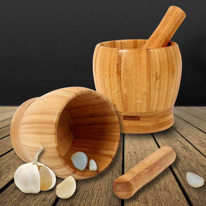 Kitchen Traditional Wooden Mor - огляд і ціна Mortar Pestle Granite
