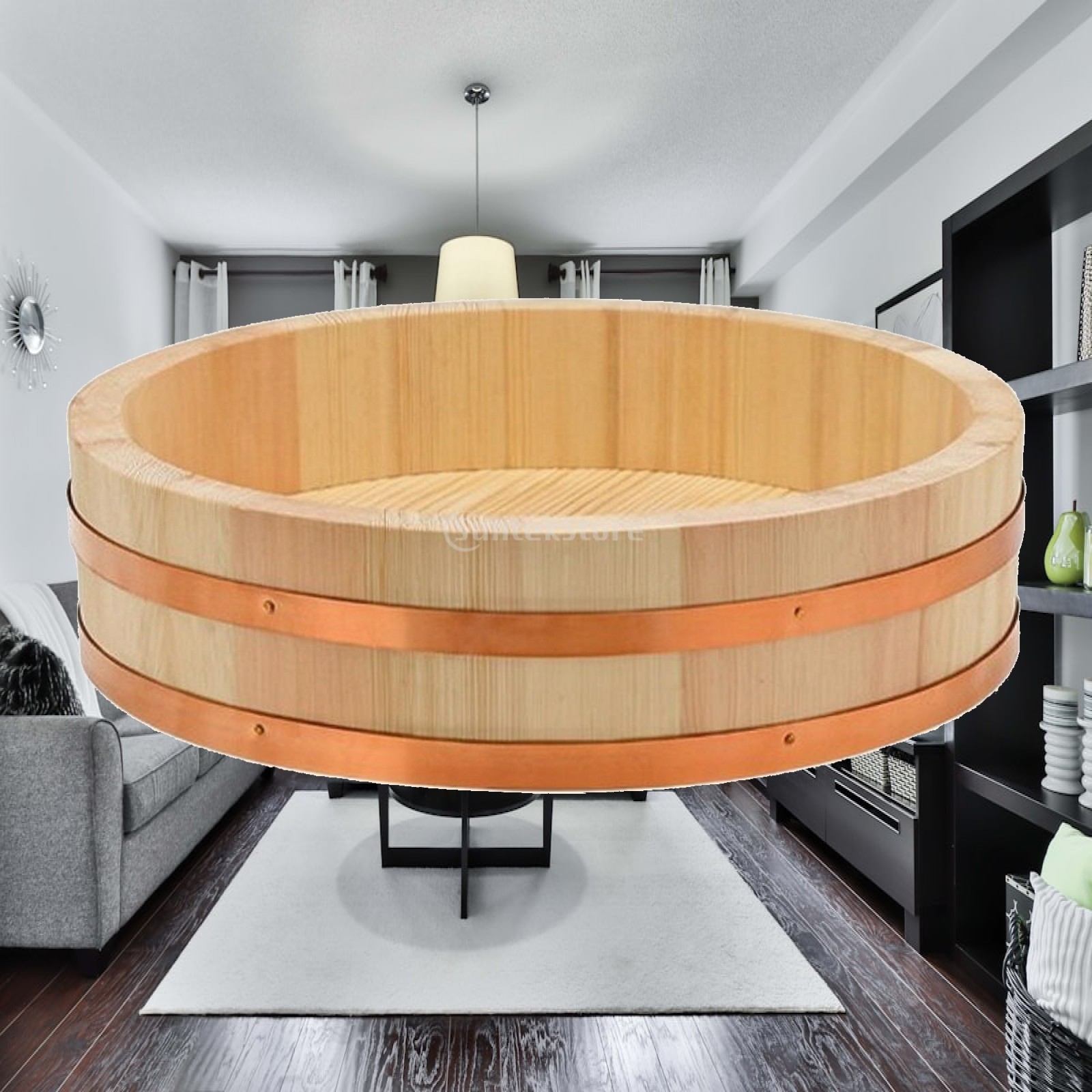 Hangiri Wooden Sushi Oke Basin - огляд і ціна Home Cooking Service