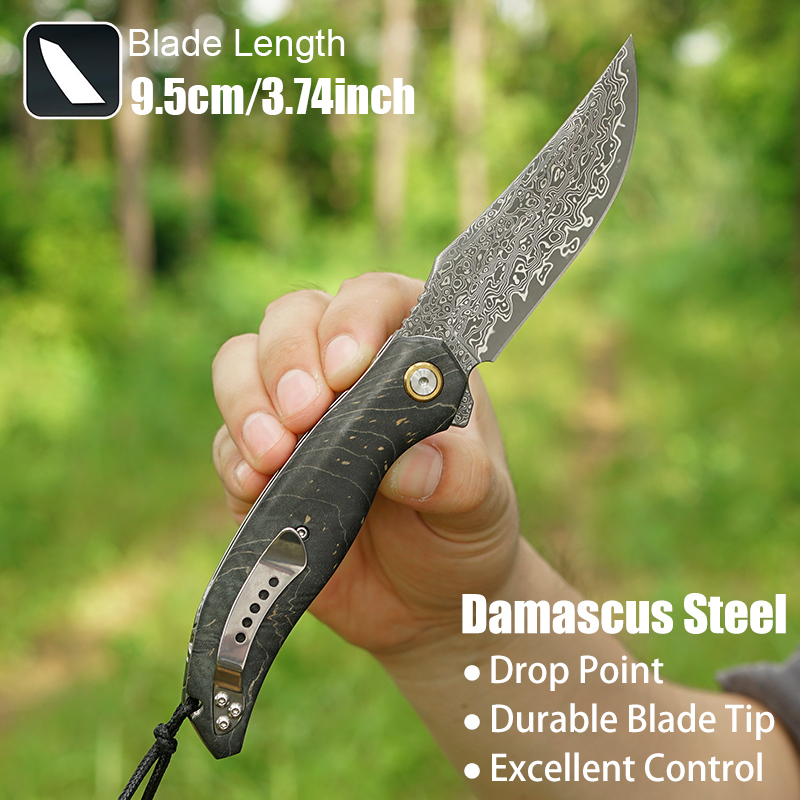 Handmade Damascus Steel Foldin - огляд і ціна Home Cooking Adventures
